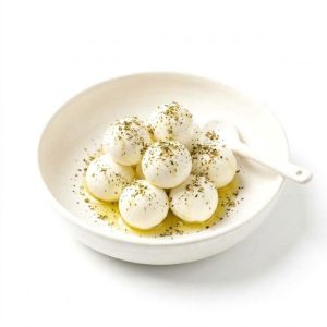 لبنة مع زعتر